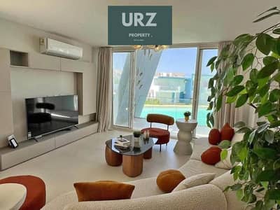 شالية مطل على البحر fully seaview بانورامي بالساحل الشمالي للبيع بالتقسيط المريح في راس الحكمة بالقرب من مارسيليا و لافيستا و كون و جون سوديك و مسايا