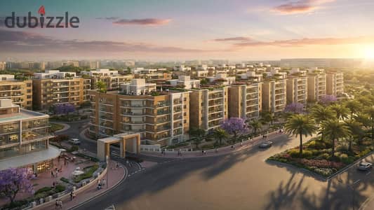 New Garden City Apartment for Sale 171 with garden – Directly in Front of ZED Towers