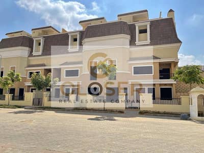 Quick Sale Villa 206m corner Special View unit with 12Y payment plans Next to Madinaty in Sarai Compound