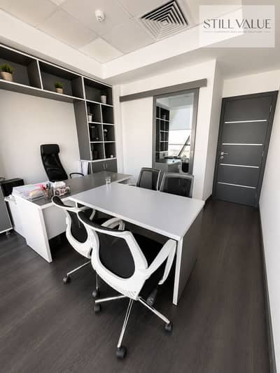 Office administrative for rent 45m furnished on Al-Teseen Street in Fifth Settlement مكتب إيجاري 45م في التجمع الخامس
