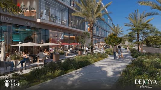 شقة للبيع 157متر 3 غرف و 2 حمام في كمبوند Dejoya Residences الشيخ زايد بمقدم 5% و اقساط علي 10 سنين
