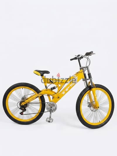 TPS dual-suspension mountain bike