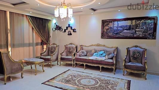 شقة 170م مفروش، متشطبة سوبر لوكس بشارع قصر العيني الرئيسي وسط البلد