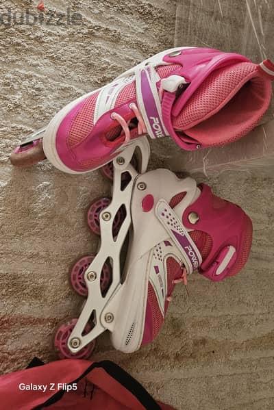 Pink skates
