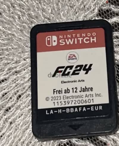 Fc 24 nintendo switch withou box for sale only