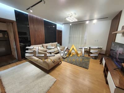 studio 90m furnished for rent at hyde park compound new cairo  super lux finished