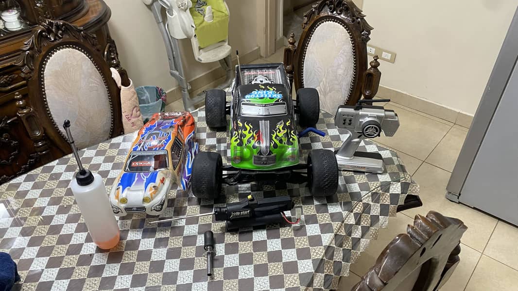 Rc car thunder tiger 1/8 scale 9