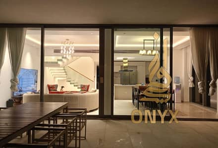 فيلا 408م للبيع ريسيل بالفرش وشايفه بحر استلام فوري في مراسي باي بالساحل الشمالي - Marassi Bay in North Coast