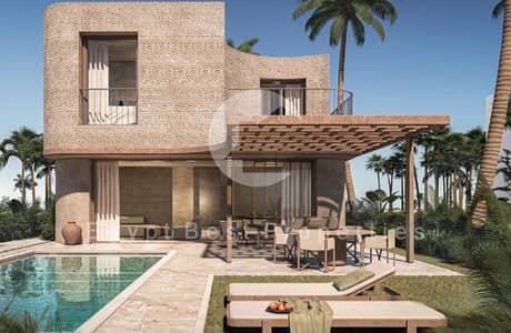 Elegant Villa for Sale at North Coast | Full Sea View | Walking Steps from the Beach | Last Unit | Lowest Price I Over 10Y i
