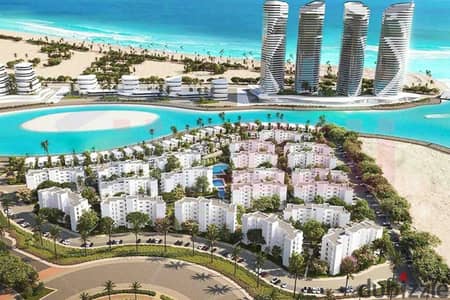Chalet for sale, 77 sq m, El Alamein - Palm Hills Compound