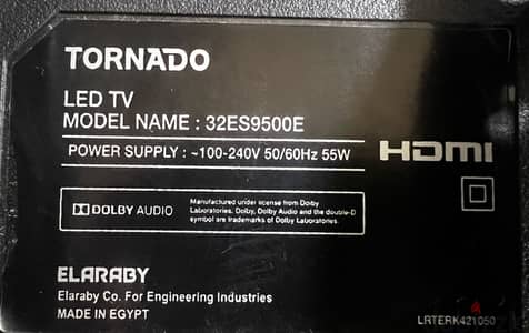 Tornado LED smart 32 inch