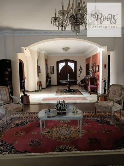 For Sale Standalone Villa, Ready to move ,Super Lux ,in Prime Location , in El Rawda- 6 October