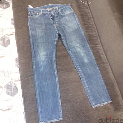 بنطلون levis orginal 501 ct مقاس ٣٤