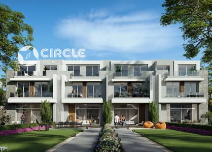 تاون هاوس كورنر بجاردن كبيرة للبيع بأقساط على 7 سنوات بدون فوائد و خصم 10 % في Al Patio Town