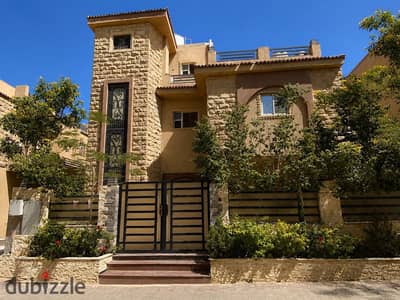Distinguished villa 500m in the green belt – Sheikh Zayed City, Green Plaza, Ultra Super Lux finishing