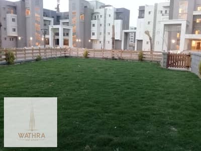 Luxury Ground Floor Apartment with Garden in a Prime Location for Sale in Cairo Festival City
