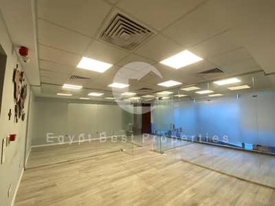 أقل سعر مكتب 80م في 5A Waterway متشطب بالتكييفات للإيجار في التجمع الخامس القاهرة الجديدة