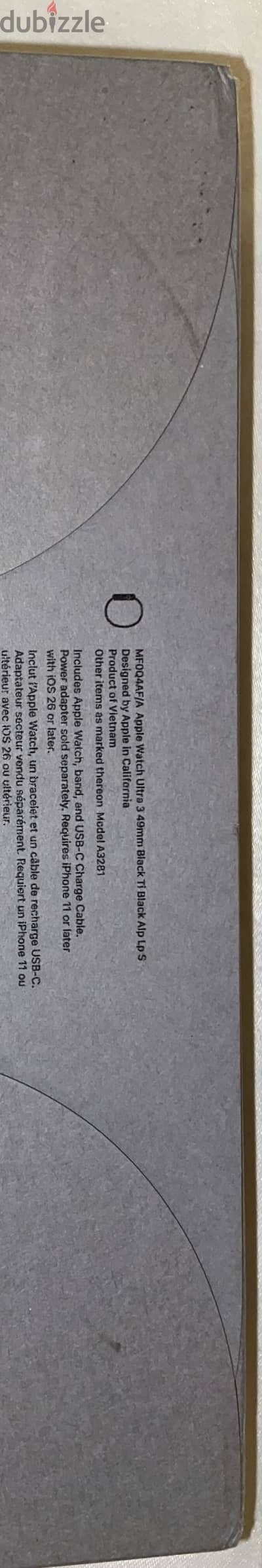 Apple watch ultra 3 49mm new