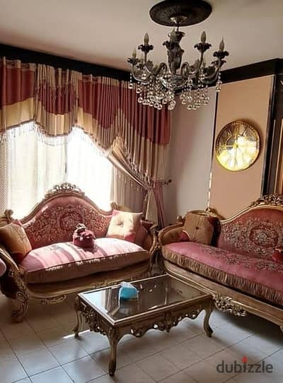 155 sq m apartment for sale in Al Rehab, fully furnished and equipped, prime location near services