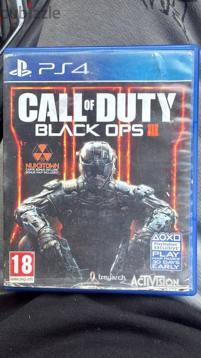 Call of duty black ops 3 ps 4&5 cd كول اوف ديوتي اسطوانه