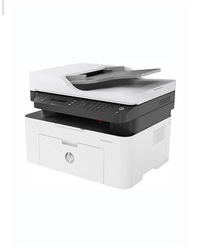 طابعة HP Laser MFP 137fnw – 4 في 1 | طباعة وتصوير وسكانر وفاكس