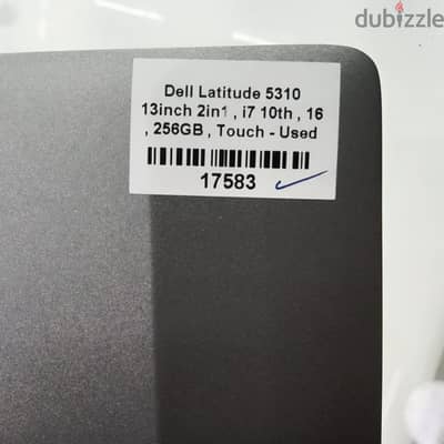 Dell Latitude 5310 2-in-1 | i7 10th Gen | 16GB | 256GB SSD | Touch