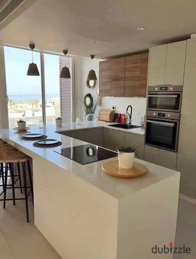 Luxury Chalet for Sale in North Coast | Direct Sea View | Sea & Lagoon View | Prime Location