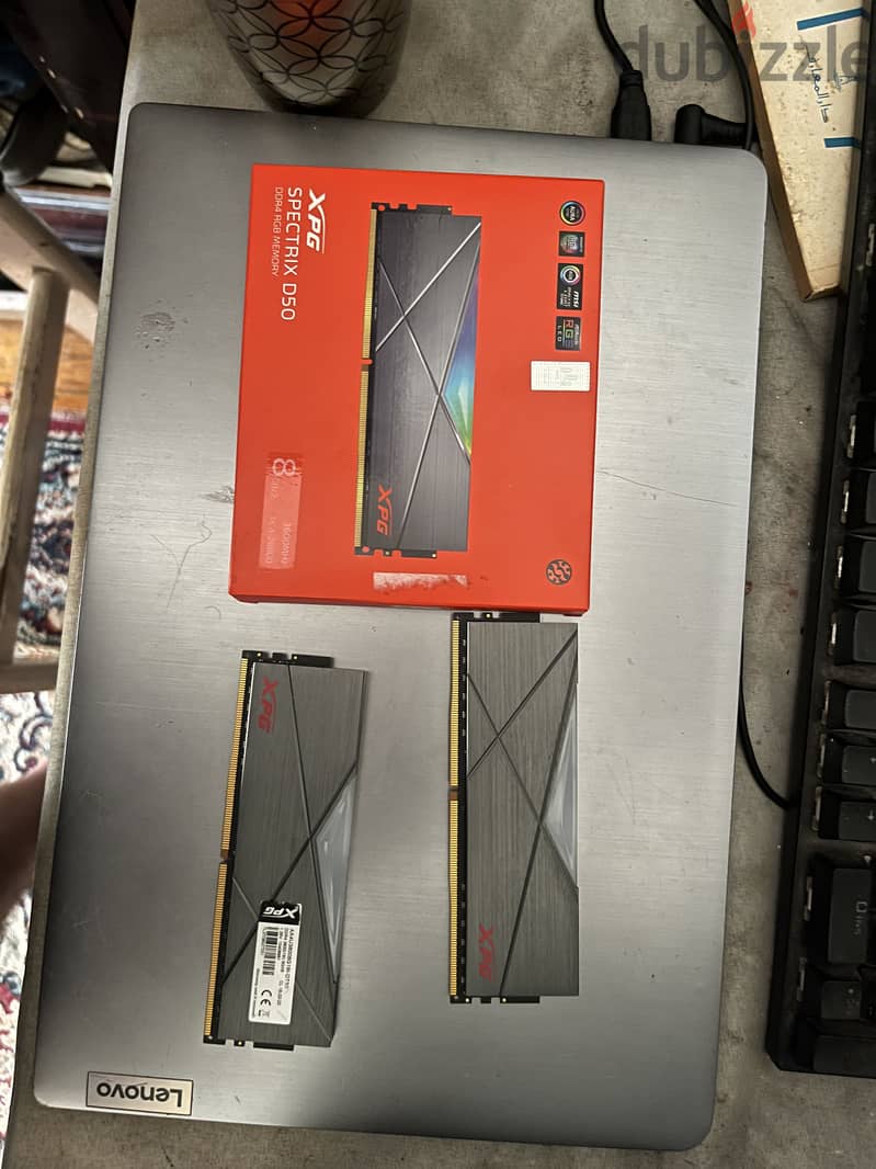 2x8GB ram pc 3600hz rbg 1