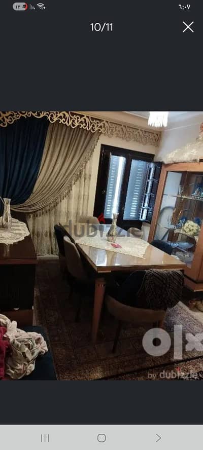 غرفه سفره للبيع مستعمل تشبه الجديد