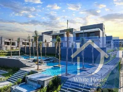 فيلا مستقلة  نص تشطيب كمبوند باتيو الزهراء موقع مميز داخل الكمبوند _المربع الذهبي الشيخ زايد