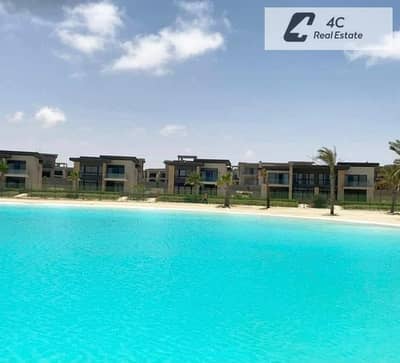 بسعر قابل للتفاوض لسرعه البيع بنتهاوس ريسيل ازها الساحل الشمالي Lagoon View Open view landscape بتقسيمه مميزة بمقدم و تكمله اقساط بدون اي فوايد