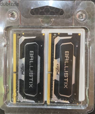 Crucial Ballistix 32GB DDR4‐3200 للبيع: رامات لابتوب عالية الأداء