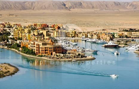 اخر شالية بأقل سعر فى الجونة الجديدة 0%مقدم متشطب