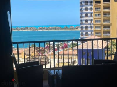 شاليه للايجار  بورتو مارينا  ع البحر مباشر مارينا 3  Porto Marina