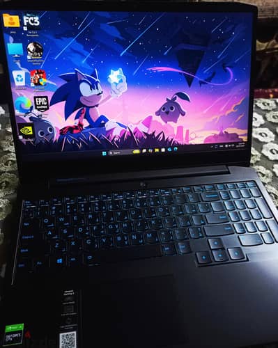 Lenovo gaming 3 GTX 1650 " Core i5 - 10300H " like new زي الجديد