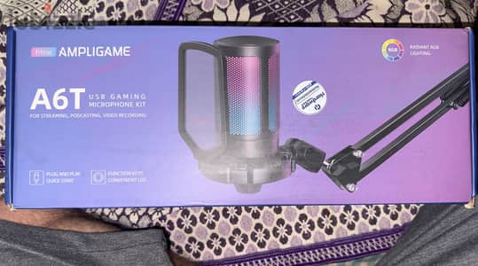 Fifine A6T Microphone (Black)