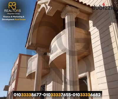 فيلا ايجار مستقله 450م كمبوند بالم فيلا الترا سوبر لوكس موقع مميز Palm villa كود: 3540 للبيع فيلا في كومباوند بالم فيلا – بجوار مول مصر الموقع: •	كومب