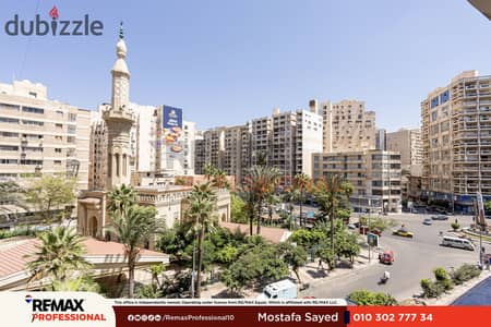 Licensed, open views, brand building, apartment for sale in Smouha, 276 sq m