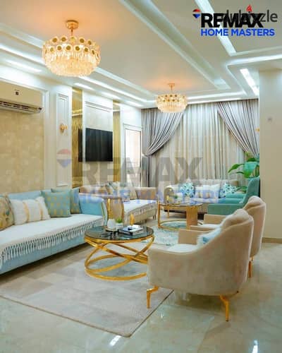 - Corner apartment ready for habitation, distinctive for sale next to Mubarak City in Mansoura