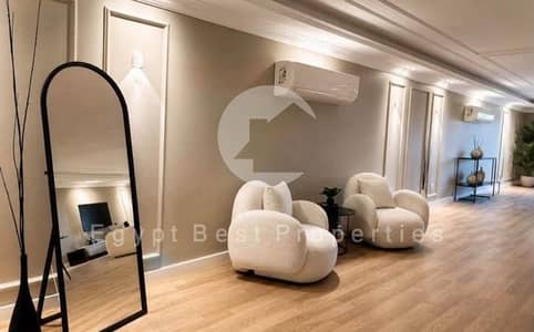 Fully Finished Apartment Prime View Ready to move For Sale at CFC New Cairo Available installments