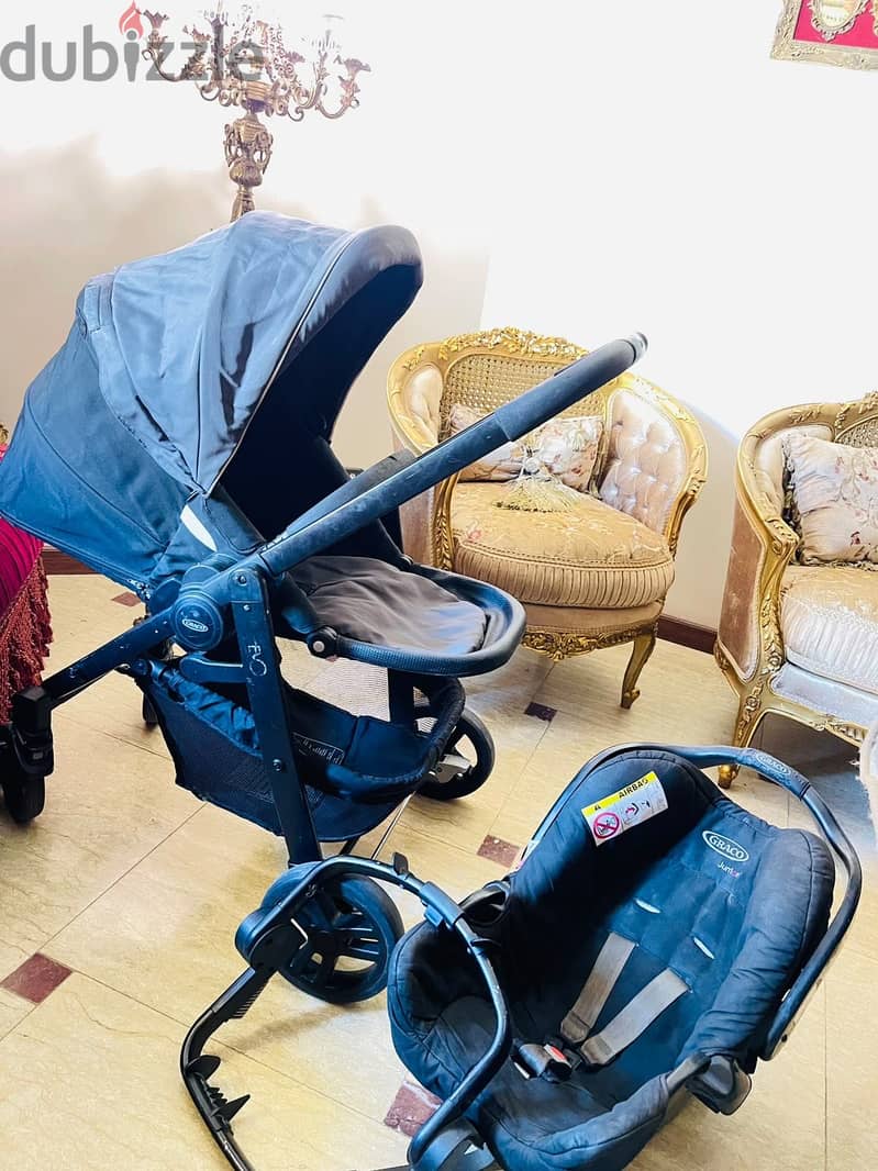Graco 3in1 stroller travel system 1