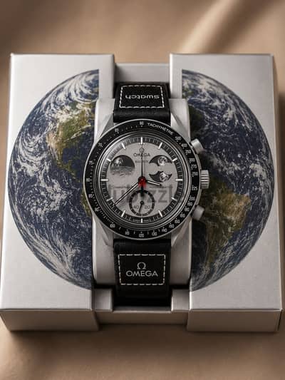 Rare Omega Moonswatch (Earth + moon phase)