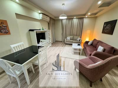 Furnished two-bedroom apartment for rent in Al Rehab City