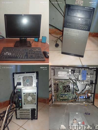 للبيع جهاز كمبيوتر Dell Optiplex 7020 كامل*