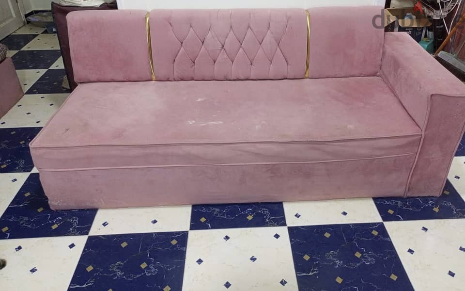 4 sofas fir sale used  ( 2 l Shaped Sofa ) 2