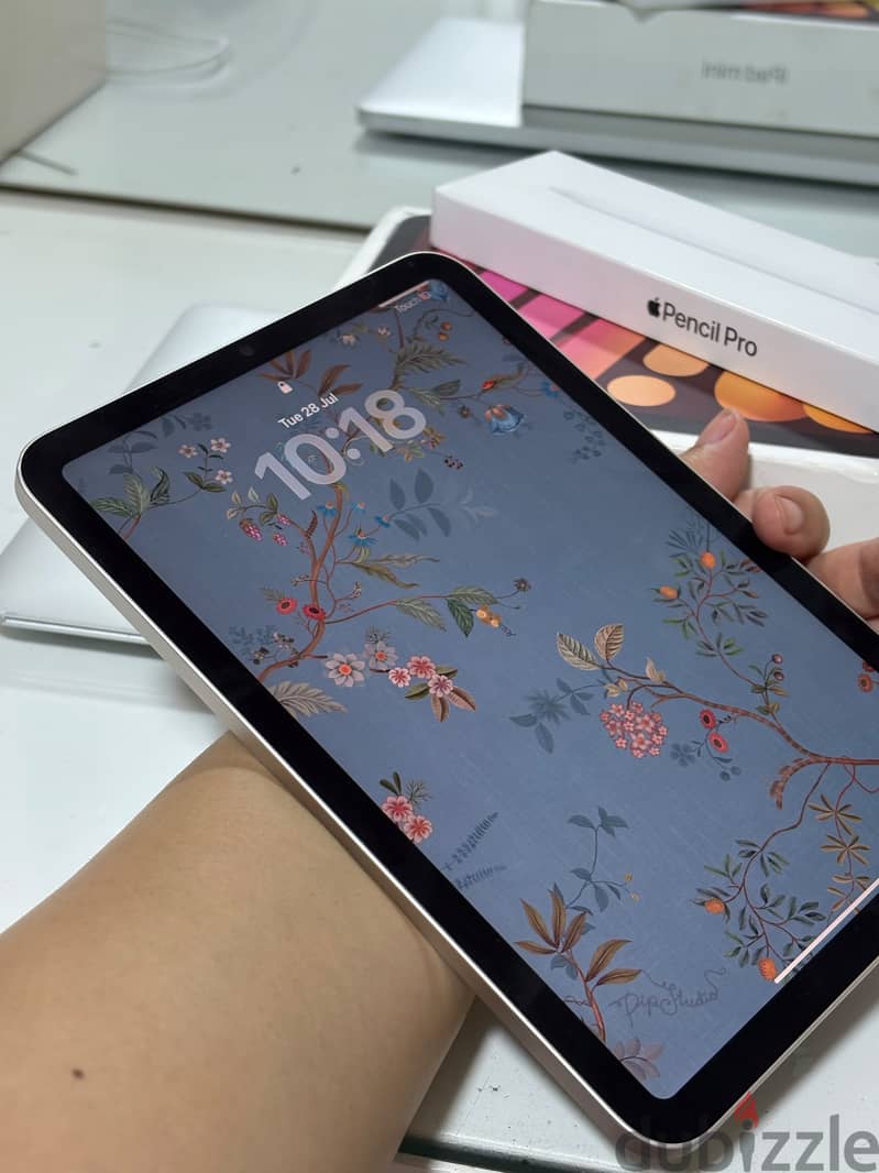 Apple iPad mini 7 and Apple Pencil Pro 4