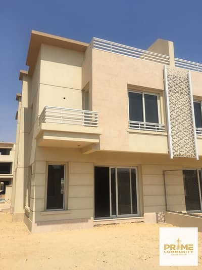 توين هاوس للبيع  موقع مميز نصف تشطيب  واقل سعر بكمبوند جدار 6 أكتوبر Twin house for sale in Jedar compound 6 October