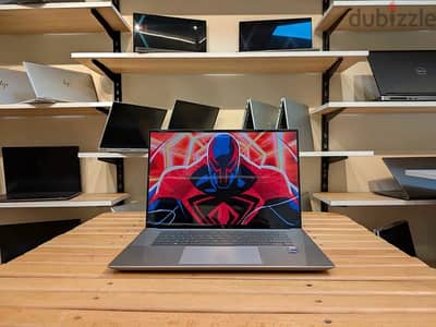 HP ZBOOK 16 Studio G10 i9 جيل 13 بكارت RTX A1000 فعلي 6 جيجا تاتش 4K