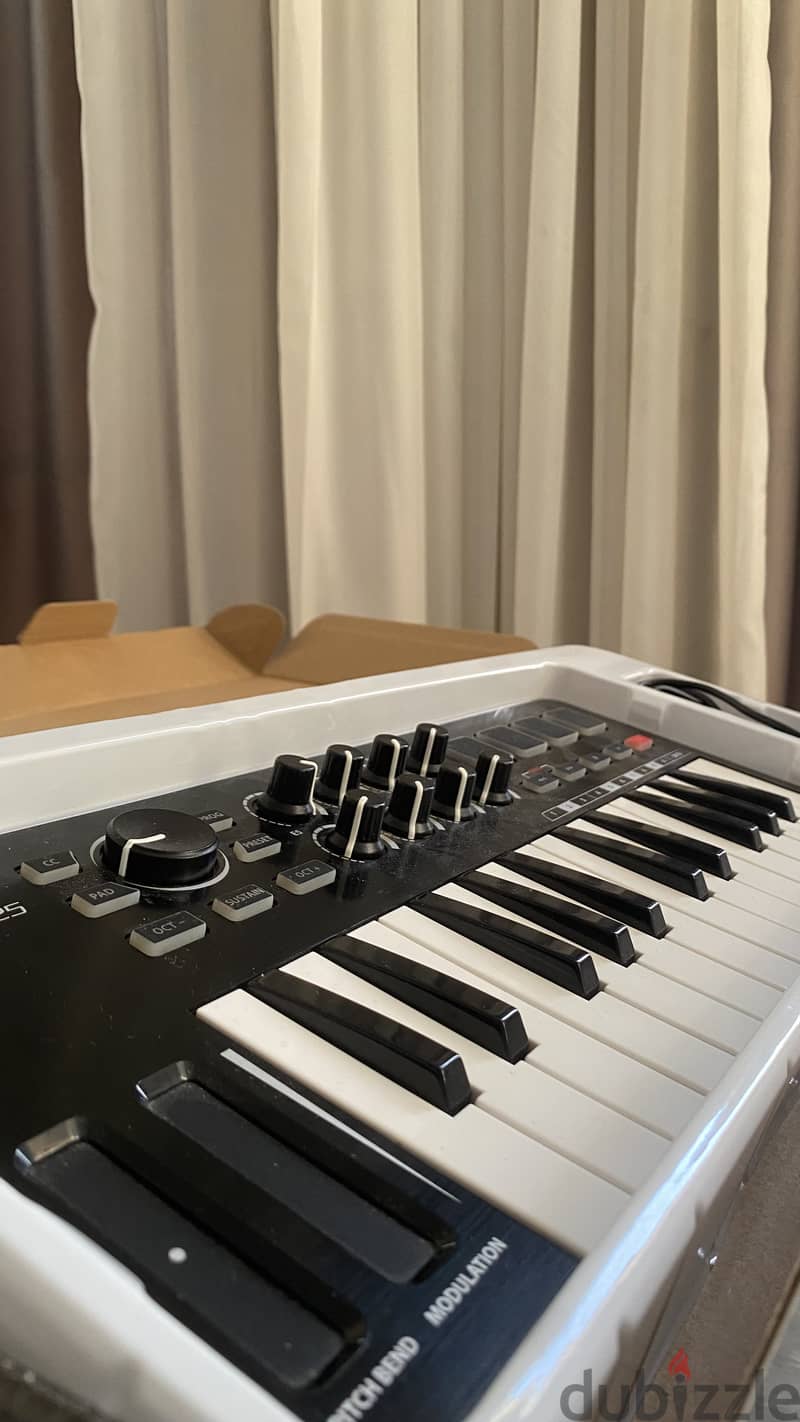 Samson midi controller 25-Kay portable controller  1