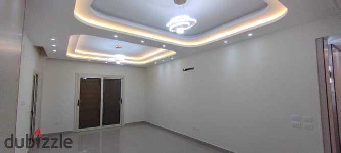 Apartment for sale in one of the most prestigious neighborhoods in New Cairo's Fifth Settlement, in the Second District, First Zone. It's the second b